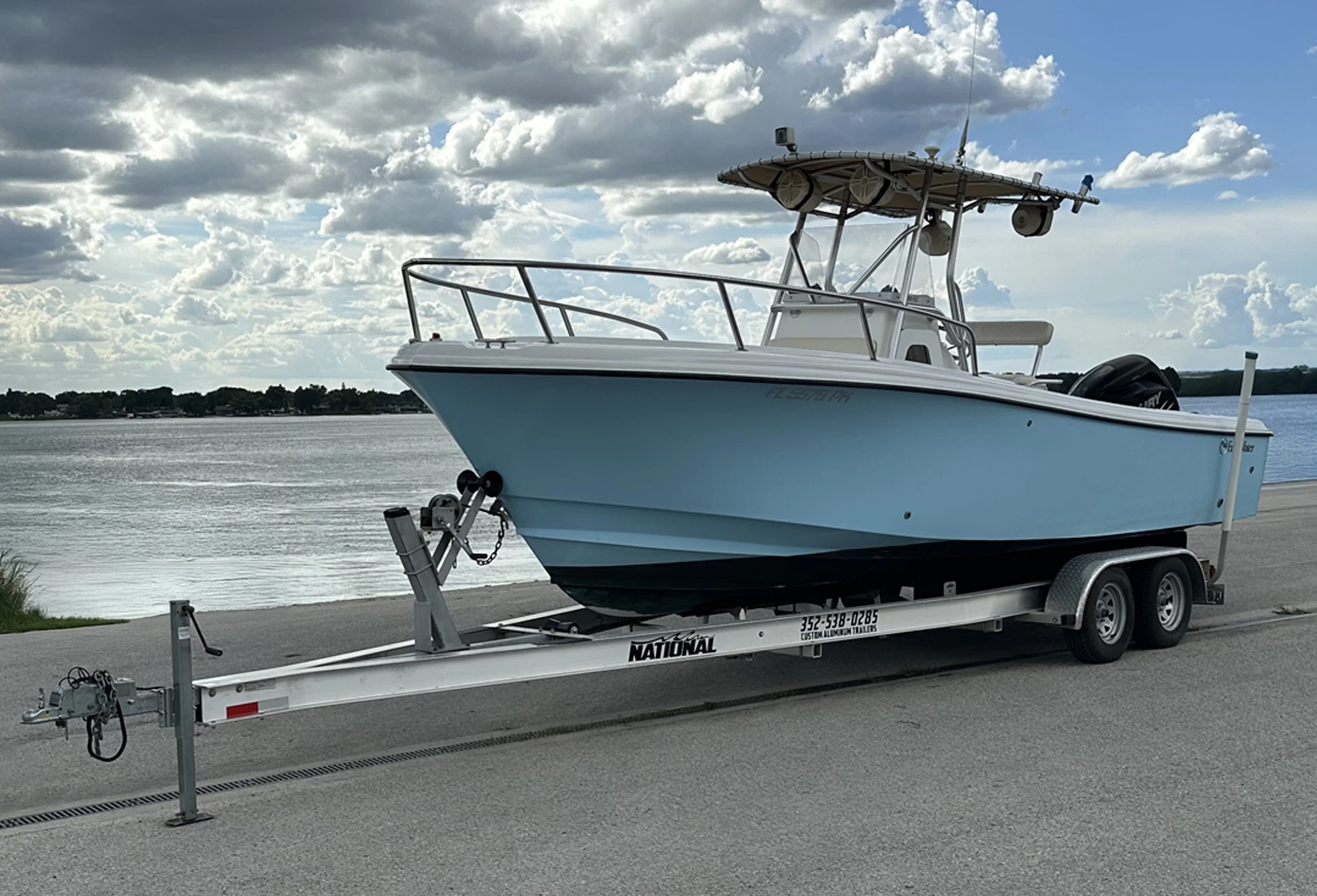 22’-25’ Aluminum Trailer